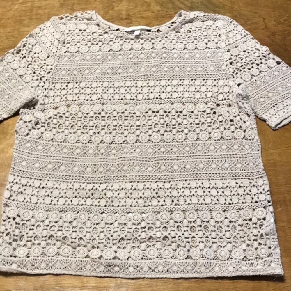 Victorias Secret‎ medium lace top O8